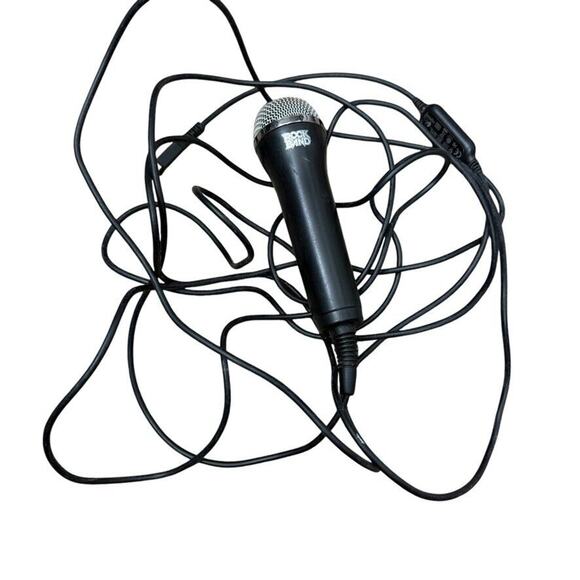 Rock Band USB Microphone PS2, PS3, PS4 Xbox 360 Untested Used - Picture 1 of 7